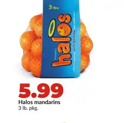 Hy-Vee Halos mandarins offer