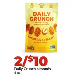 Hy-Vee Daily Crunch almonds offer