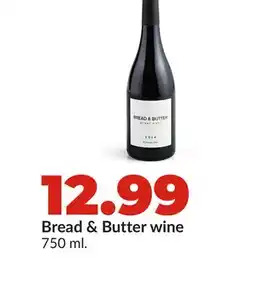 Hy-Vee Bread & Butter wine offer
