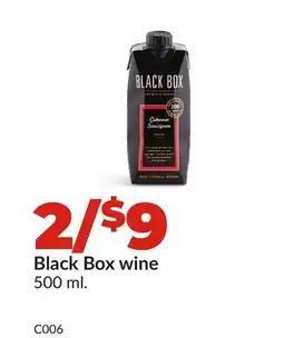 Hy-Vee Black Box wine offer