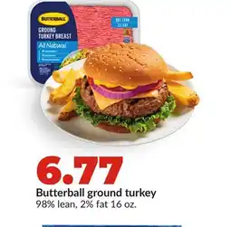 Hy-Vee Butterball ground turkey offer