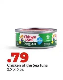 Hy-Vee Chicken of the Sea tuna offer