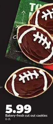 Hy-Vee Bakery fresh cut out cookies offer