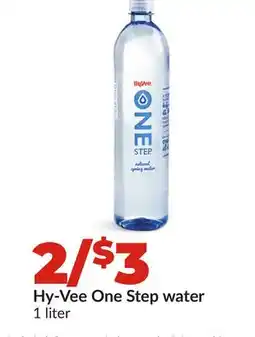 Hy-Vee Hy-Vee One Step water offer