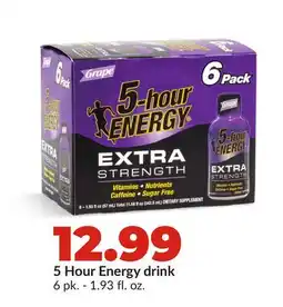 Hy-Vee 5 Hour Energy drink offer