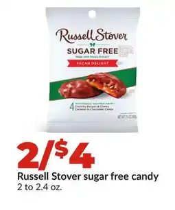 Hy-Vee Russell Stover sugar free candy offer