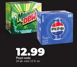 Hy-Vee Pepsi soda offer