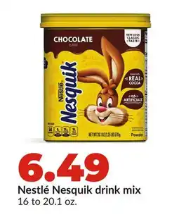 Hy-Vee Nestlé Nesquik drink mix offer