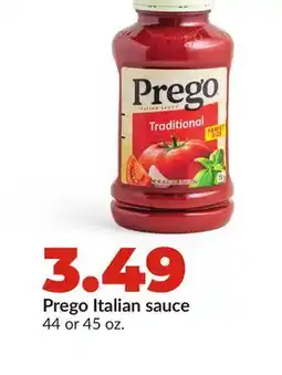 Hy-Vee Prego Italian sauce offer