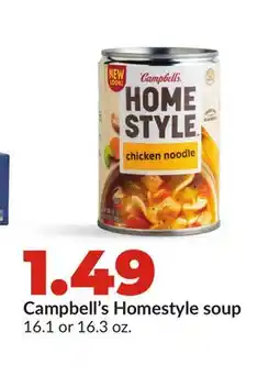 Hy-Vee Campbell's Homestyle soup offer