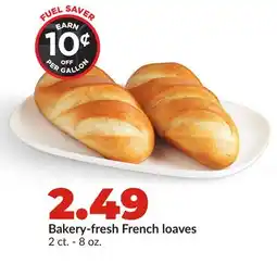 Hy-Vee Bakery-fresh French loaves offer