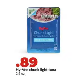 Hy-Vee Hy-Vee chunk light tuna offer