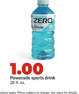 Hy-Vee Powerade sports drink offer