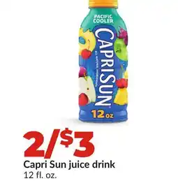 Hy-Vee Capri Sun juice drink offer