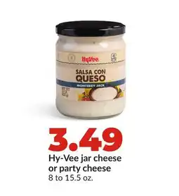 Hy-Vee Hy-Vee jar cheese or party cheese offer