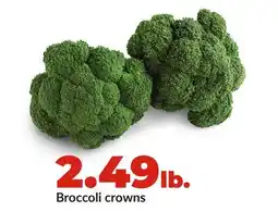 Hy-Vee Broccoli crowns offer