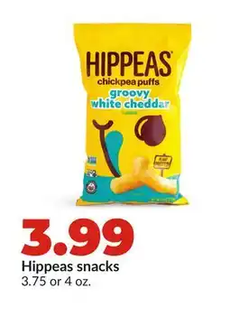 Hy-Vee Hippeas snacks offer