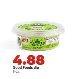 Hy-Vee Good Foods dip offer