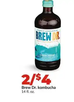 Hy-Vee Brew Dr. kombucha offer