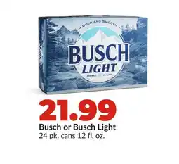 Hy-Vee Busch or Busch Light offer