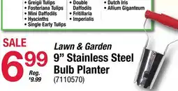 Ace Hardware 9 Stainless Steel Bulb Planter offer
