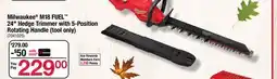 Ace Hardware Milwaukee M18 FUEL 24 Hedge Trimmer with 5-Position Rotating Handle (tool only) offer