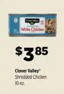 Dollar General Clover Valley Shredded Chicken offer