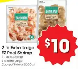 Kroger Extra Large EZ Peel Shrimp offer