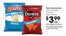 Kroger Party Size Doritos offer