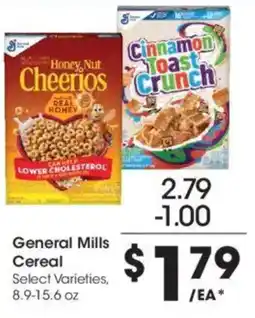 Kroger General Mills Cereal offer