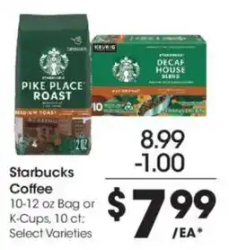 Kroger Starbucks Coffee offer