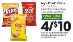 Kroger Lay's Potato Chips offer