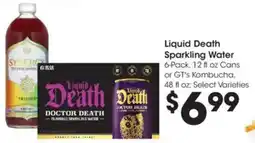 Kroger Liquid Death Sparkling Water offer