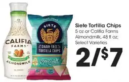 Kroger Siete Tortilla Chips offer
