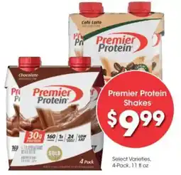 Kroger Premier Protein Shakes offer