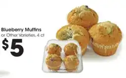Kroger Blueberry Muffins offer