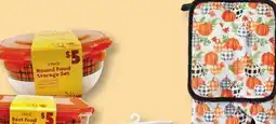 Family Dollar Oven Mitt Sets 3 pc., or Food Storage Container Sets 3 pc offer