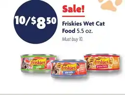 Family Dollar Friskies Wet Cat Food offer