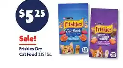 Family Dollar Purina Friskies Dry Cat Food offer