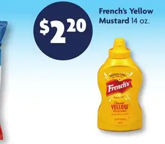 Family Dollar French's Yellow Mustard offer