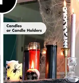Dollar Tree Candles or Candle Holders offer