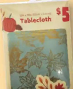 Family Dollar Tablecloths offer