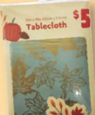 Family Dollar Tablecloths offer