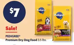 Family Dollar PEDIGREE Premium Dry Dog Food offer