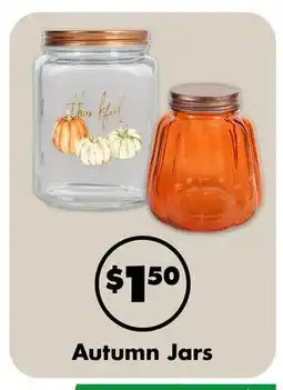 Dollar Tree Autumn Jars offer