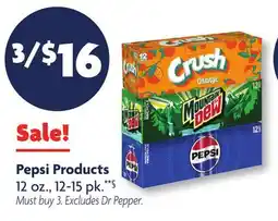 Family Dollar Pepsi Products offer