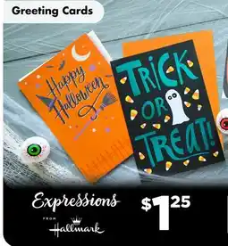 Dollar Tree Expressions from Hallmark Greeting Cards offer
