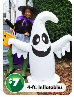 Dollar Tree 4-ft. Inflatables offer