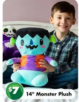 Dollar Tree 14 Monster Plush offer