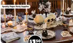 Dollar Tree Spooky Paper Party Supplies offer